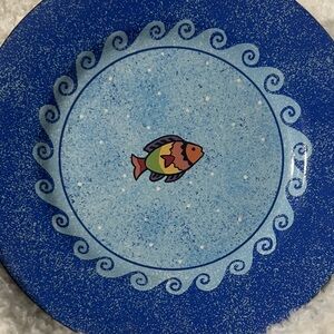 Sango Pisces plate designed by Sue Zipkin from 1998